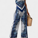 Leonie Paisley Set with Straps