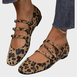 Poliana - Leopard Print Ballet Flats