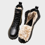 Lotte | Lace-Up Boots with Leather Lining