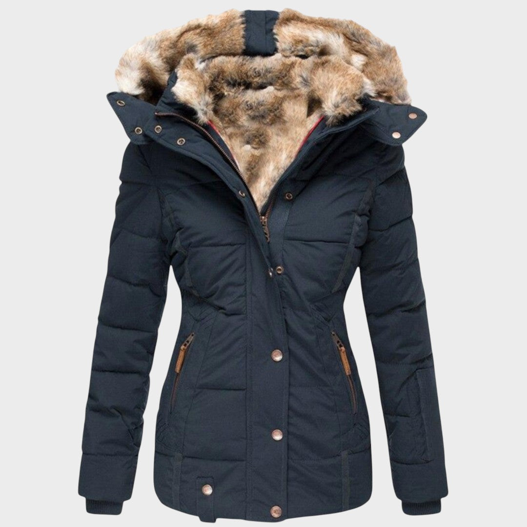 Elysia | Coat with Fur and Hood