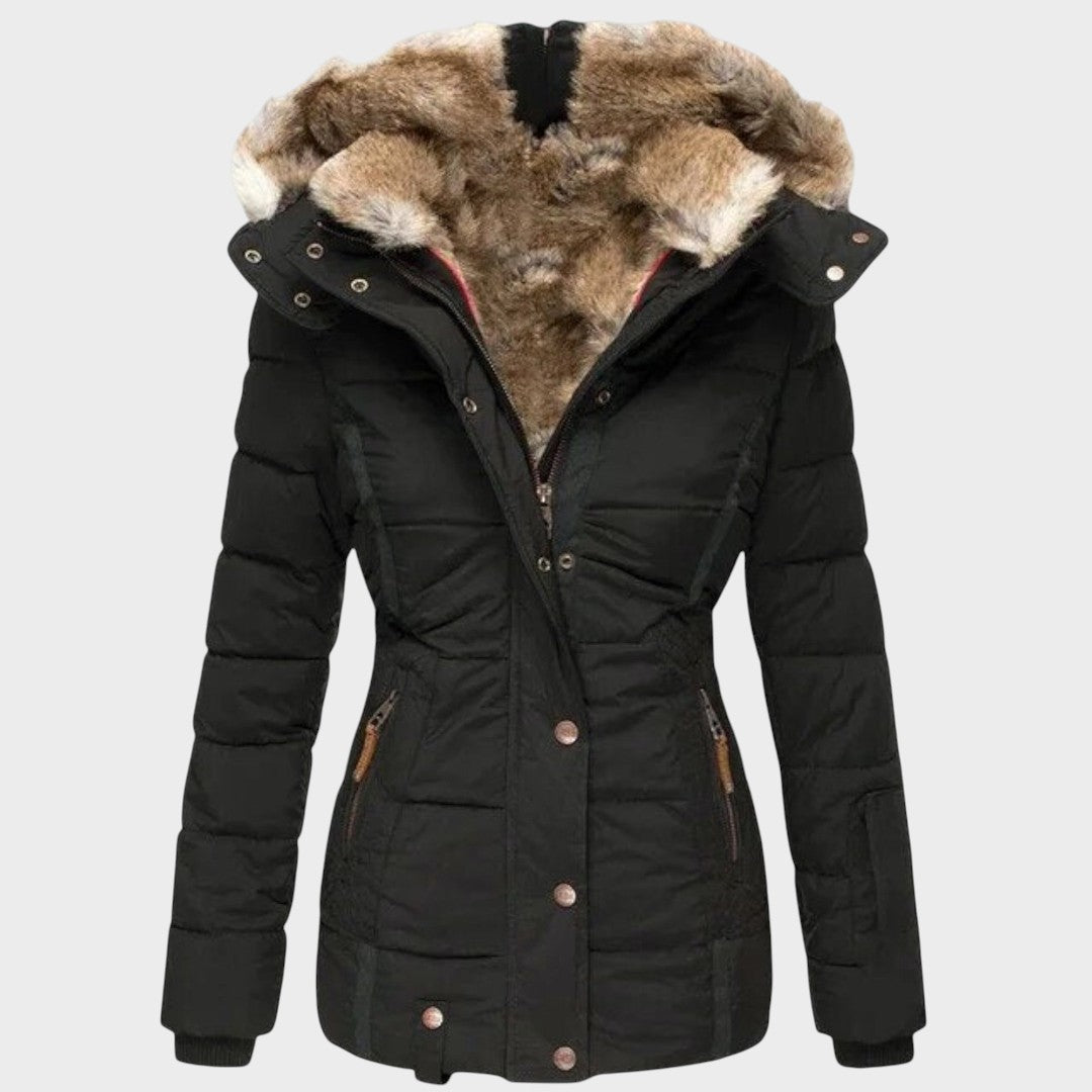 Elysia | Coat with Fur and Hood