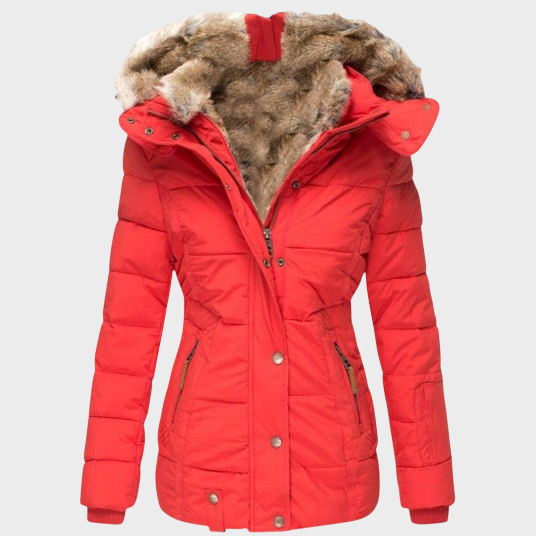 Elysia | Coat with Fur and Hood