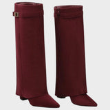 Lunara | High-Cut Suede Boots