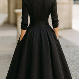 Noelia – Midi Dress in Satin