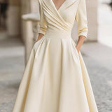 Noelia – Satin Midi Dress