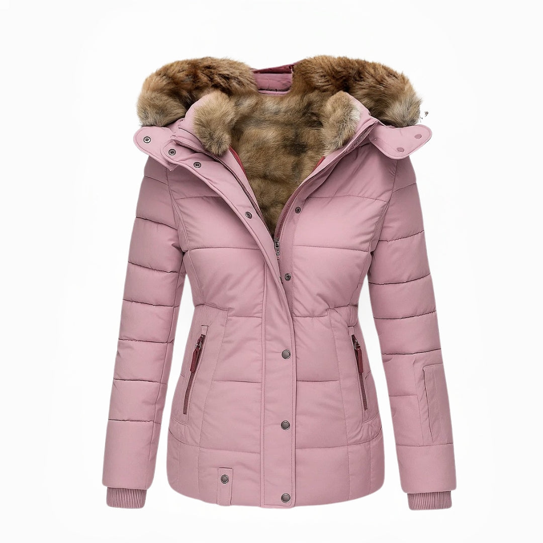 Ana | Winter coat with fur lining