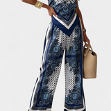 Leonie Paisley Set with Straps
