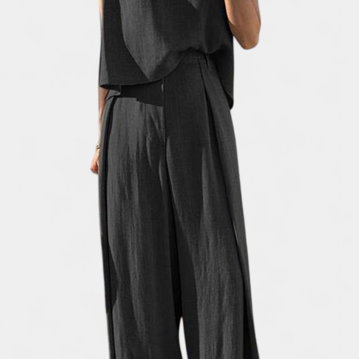 Lauren Wide Leg Two-Piece Set