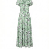 Floating Wrap Dress