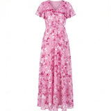 Floating Wrap Dress