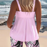 Paula - Colorful Tankini Set