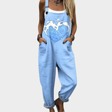 Angels – Comfortable Natural Style Jumpsuit