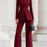 Adrielle Elegant Blazer and Pants Set