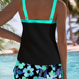 Julia - Elegant Two-Piece Tankini Set