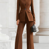 Adrielle Elegant Blazer and Pants Set