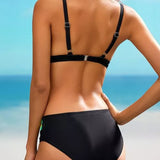 Split Bikini with Gradient