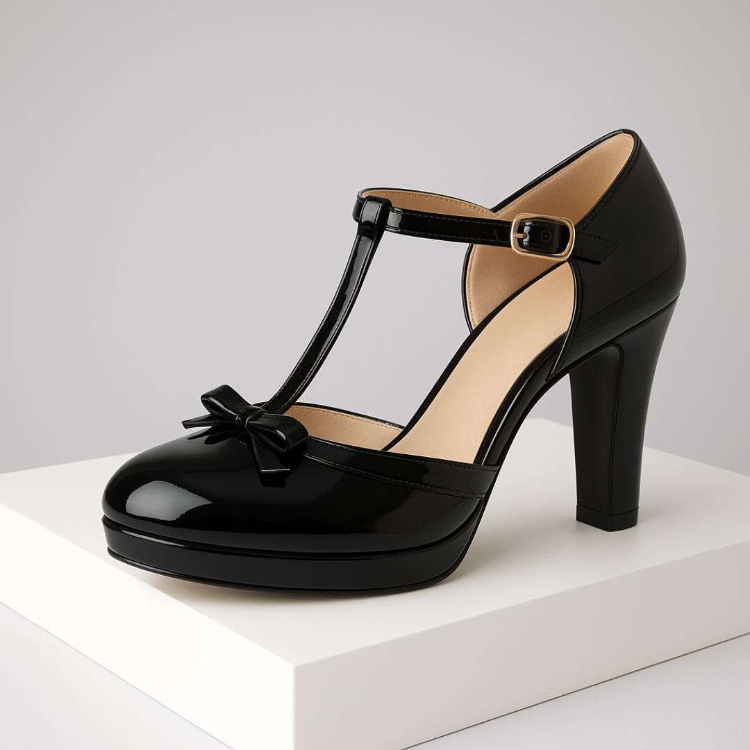 Vivienne - T-Strap Heels
