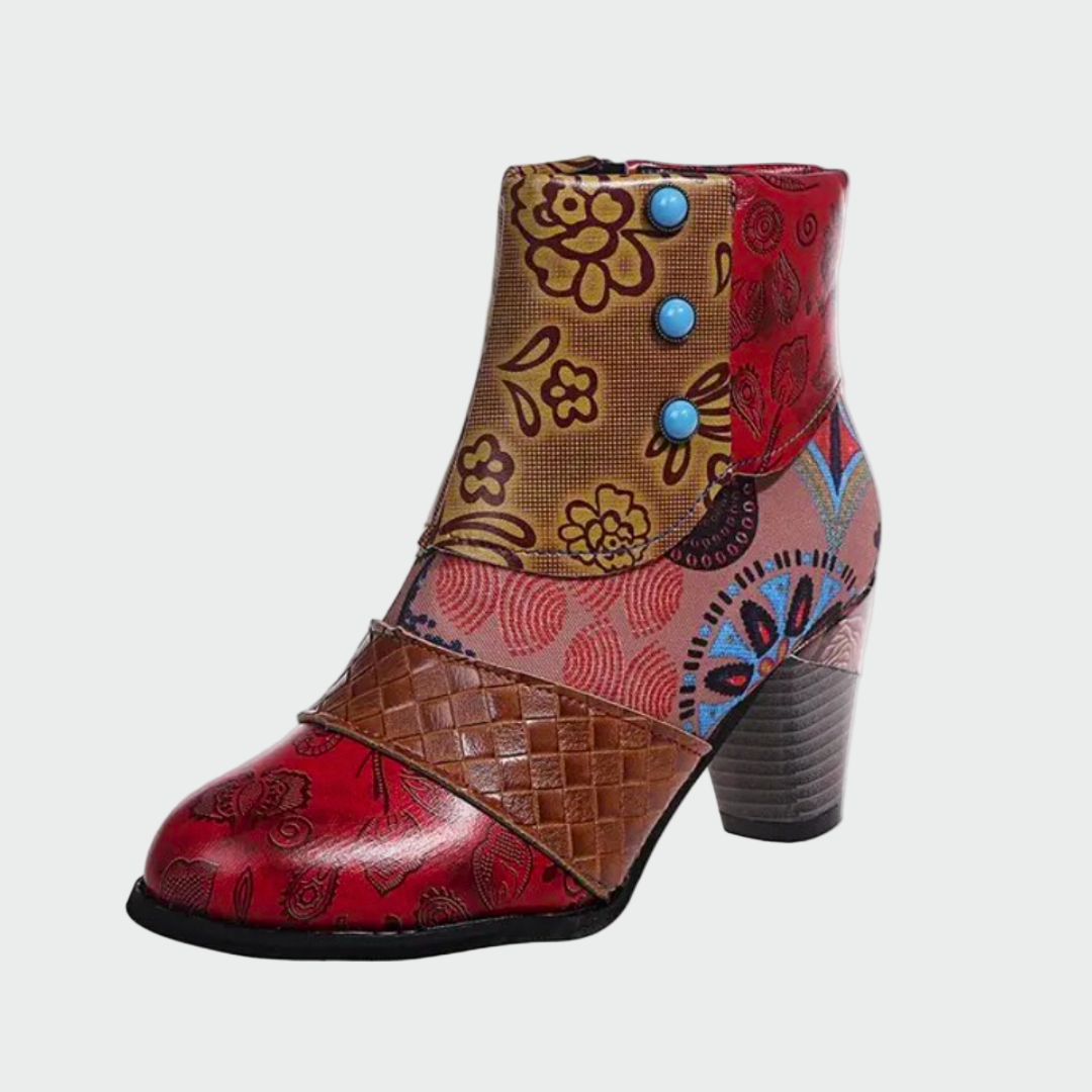 Adriana - Waterproof Orthopedic Boots with Boho Style