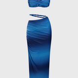 Estela Backless Skirt Set