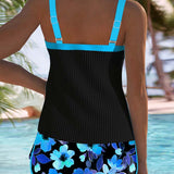 Julia - Elegant Two-Piece Tankini Set