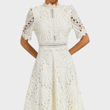 Carmen | Lace Midi Dress