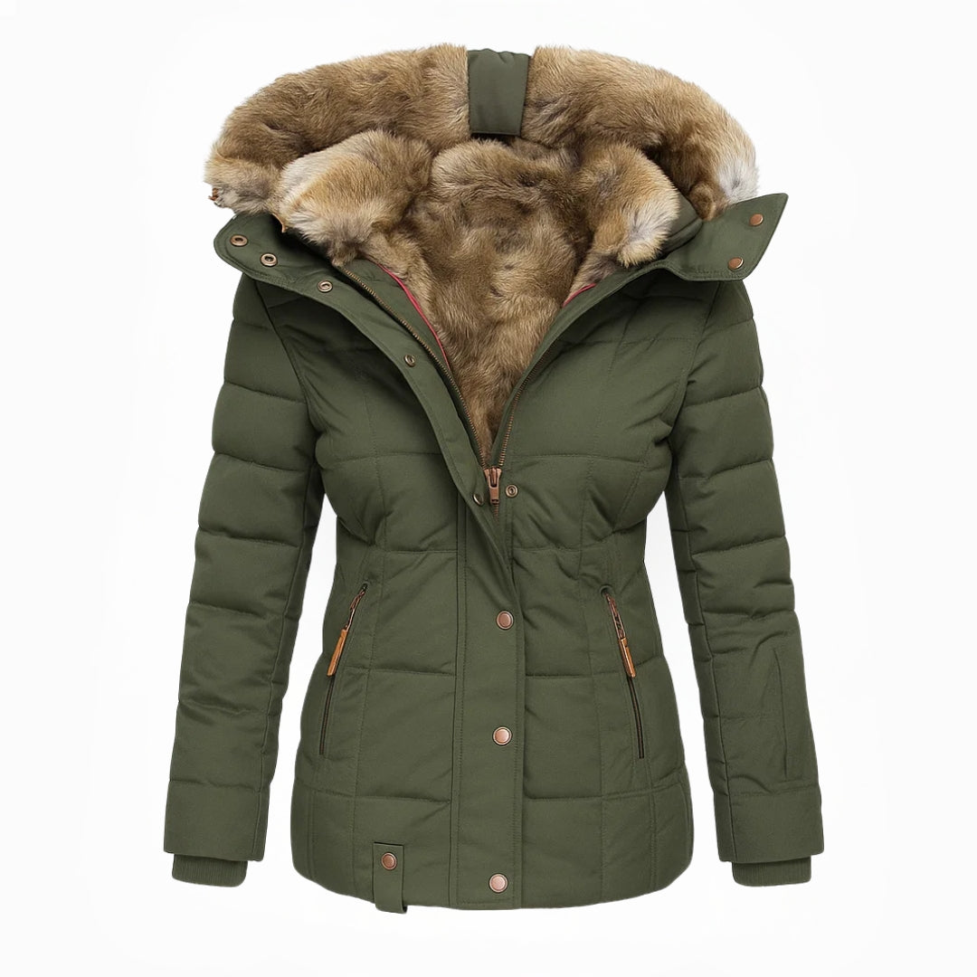 Ana | Winter coat with fur lining