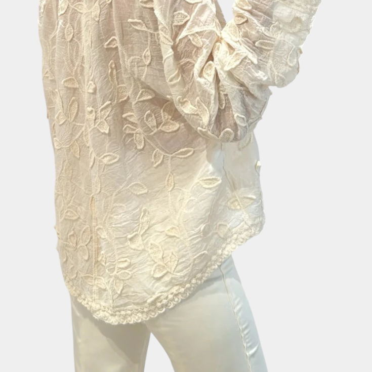 Prairie Embroidered Lace Shirt
