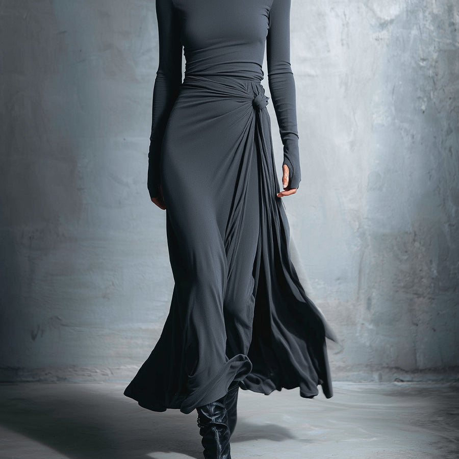 Naiara – Midi dress with side knot