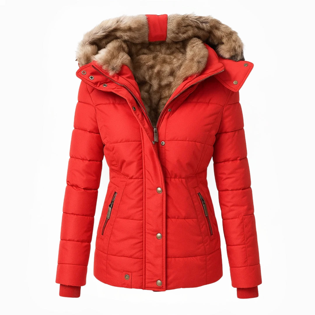Ana | Winter coat with fur lining