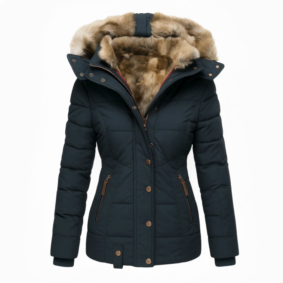 Ana | Winter coat with fur lining
