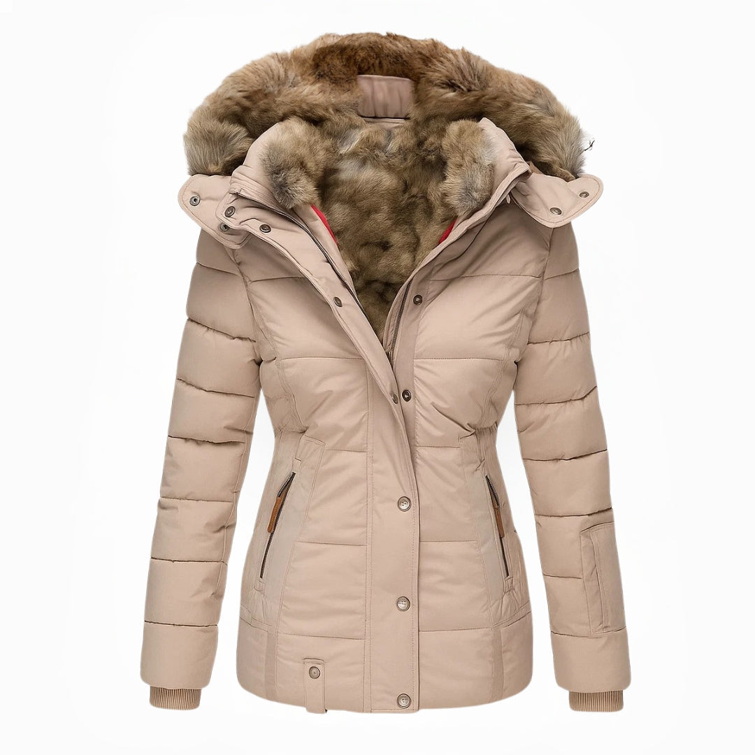 Ana | Winter coat with fur lining