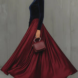 Lira - Bicolor Long Dress