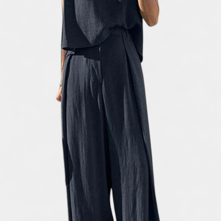 Lauren Wide Leg Two-Piece Set