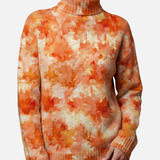 Sandra – Artistic Turtleneck Sweater