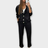 Long Sleeve Blouse and Pants