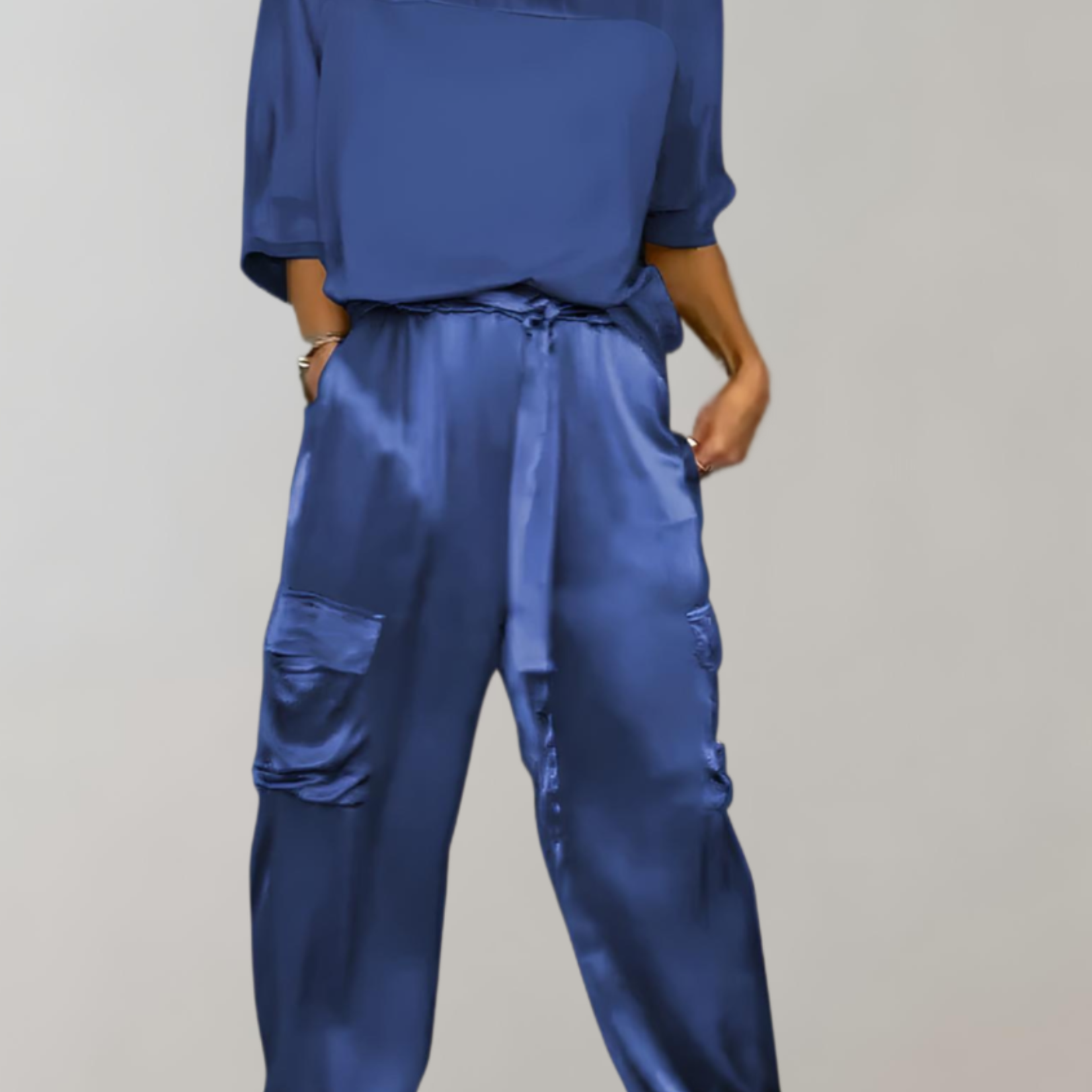 Alicia | Soft as Silk Lounge Cargo Set