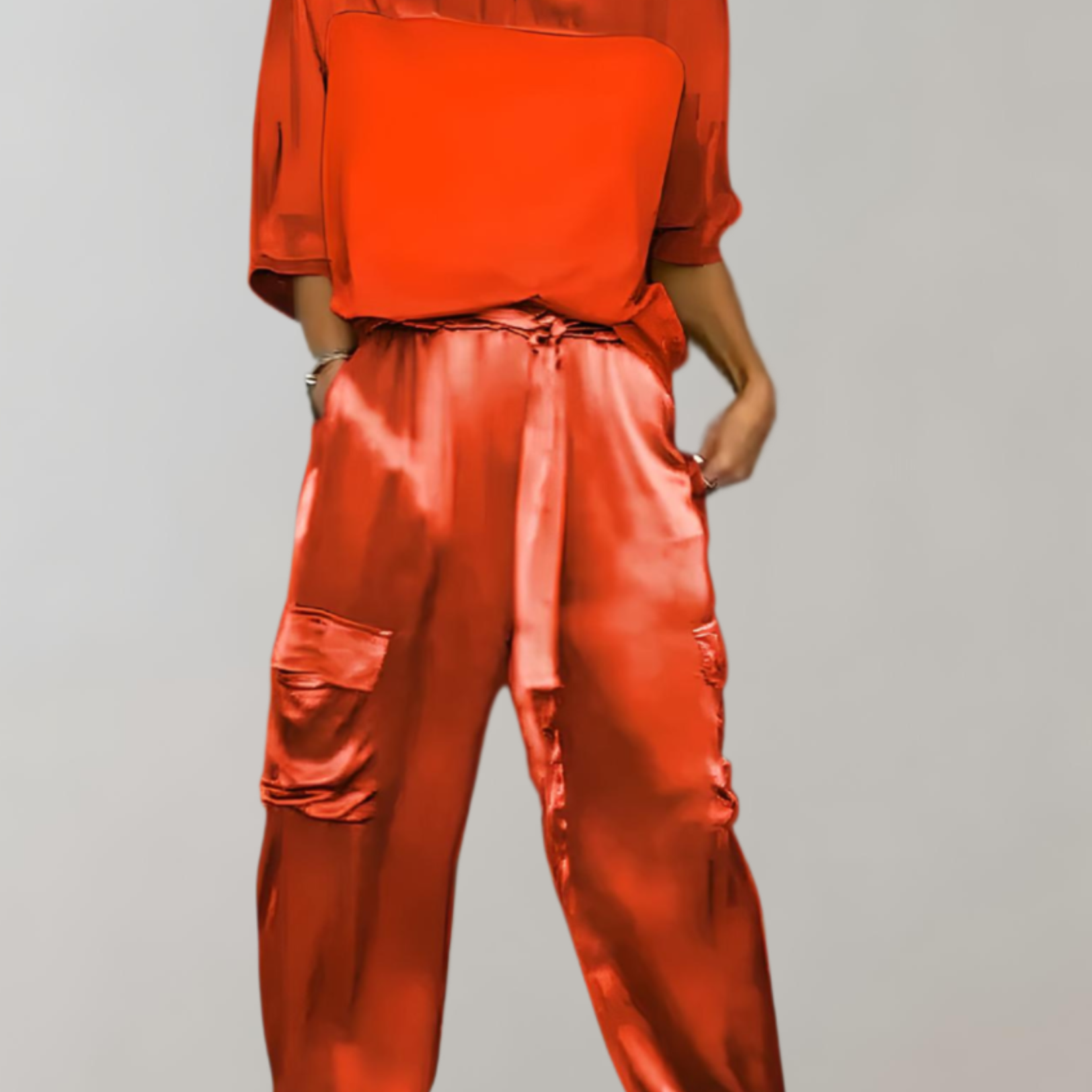Alicia | Soft as Silk Lounge Cargo Set