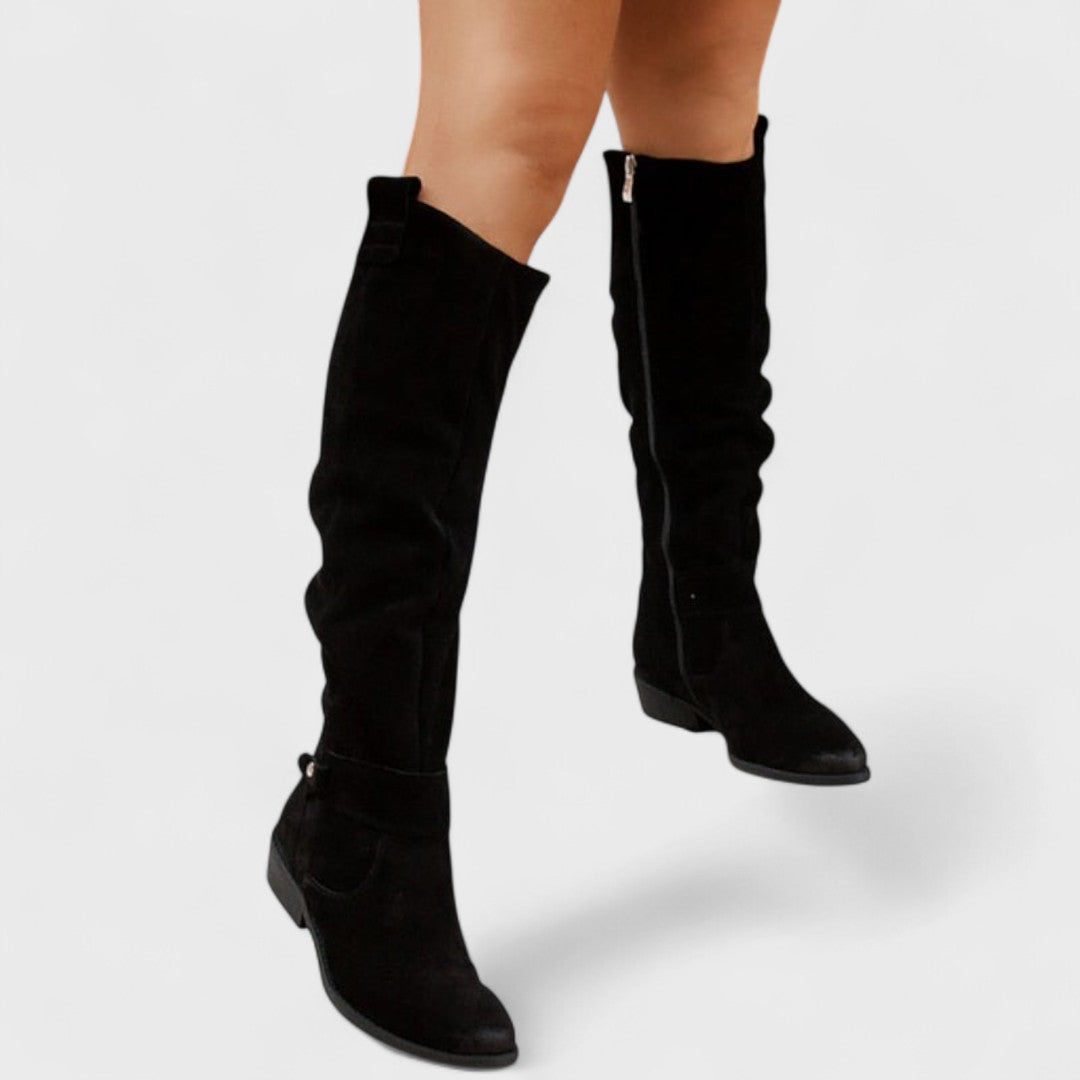 Lina – Comfortable Suede Boots