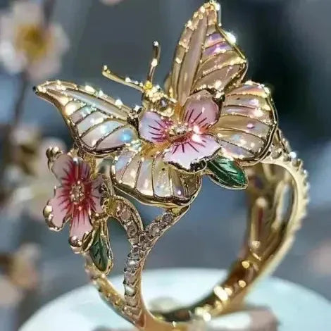 Nature's Butterfly Sparkling Earring with Zirconia