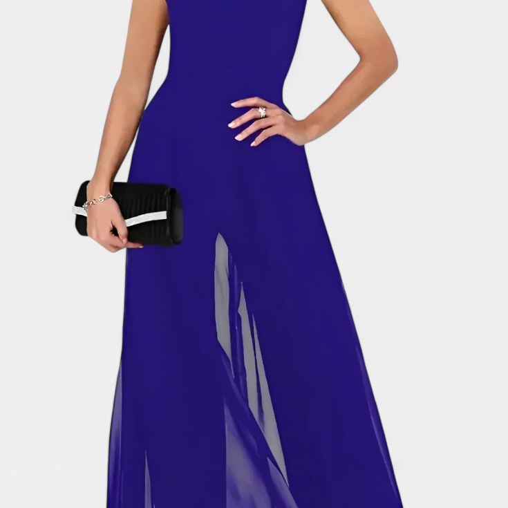 Nadia Mono Elegant Sleeveless with Front Transparency