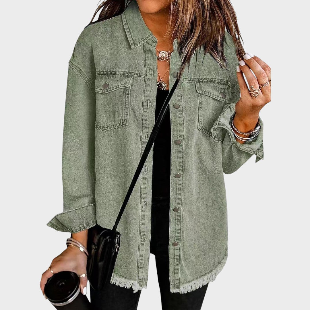 Morgana | Denim Jacket Style Shirt