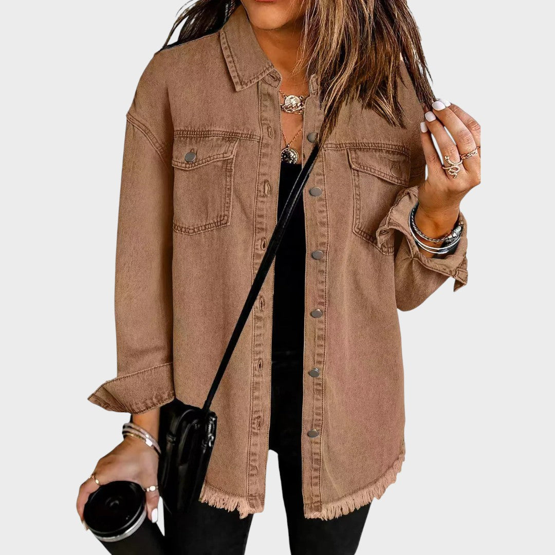 Morgana | Denim Jacket Style Shirt