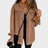 Morgana | Denim Jacket Style Shirt