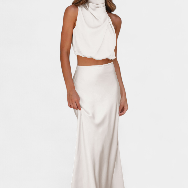 Hanna | Skirt Set w/No Slip