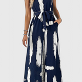 Zola Wide-Leg Printed Jumpsuit