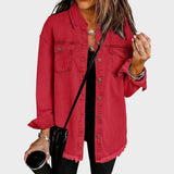 Morgana | Denim Jacket Style Shirt