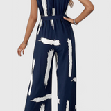 Zola Wide-Leg Printed Jumpsuit