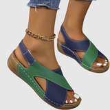 Hildegard - Bicolor Leather Sandals