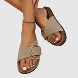 Theresa - Orthopedic Suede Sandals