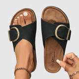 Theresa - Orthopedic Suede Sandals